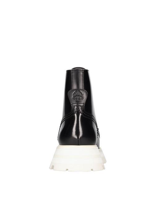 Leather ankle boots ALEXANDER MCQUEEN | 708056 WIC6C 1595NERO